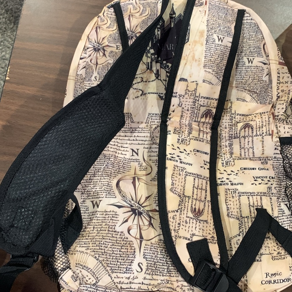 Marauder's Map Tan Backpack - image 4